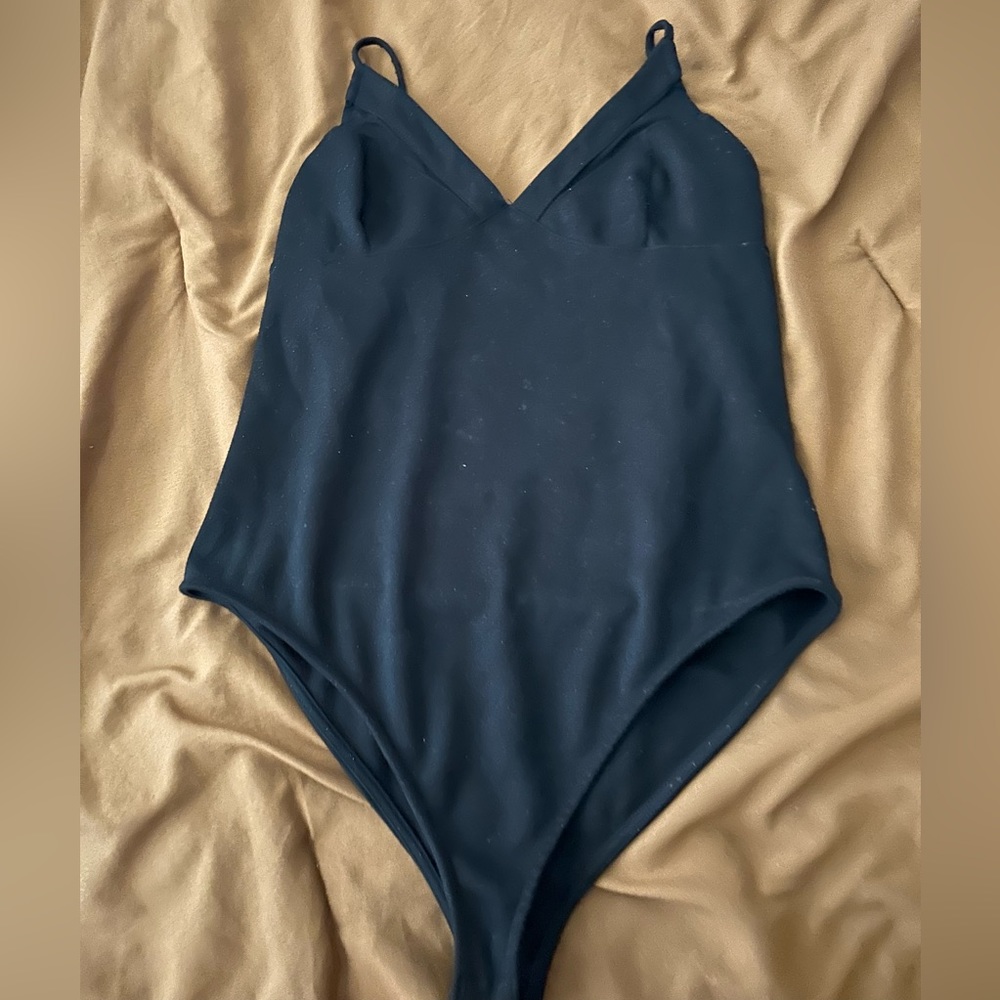 black bodysuit